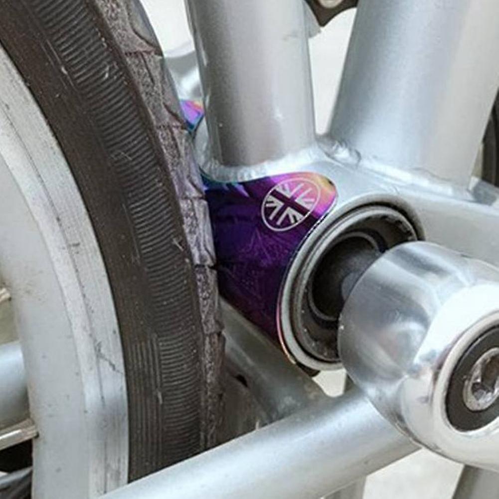 Alloy Bicycle Frame Protector Pads For Brompton Bike black