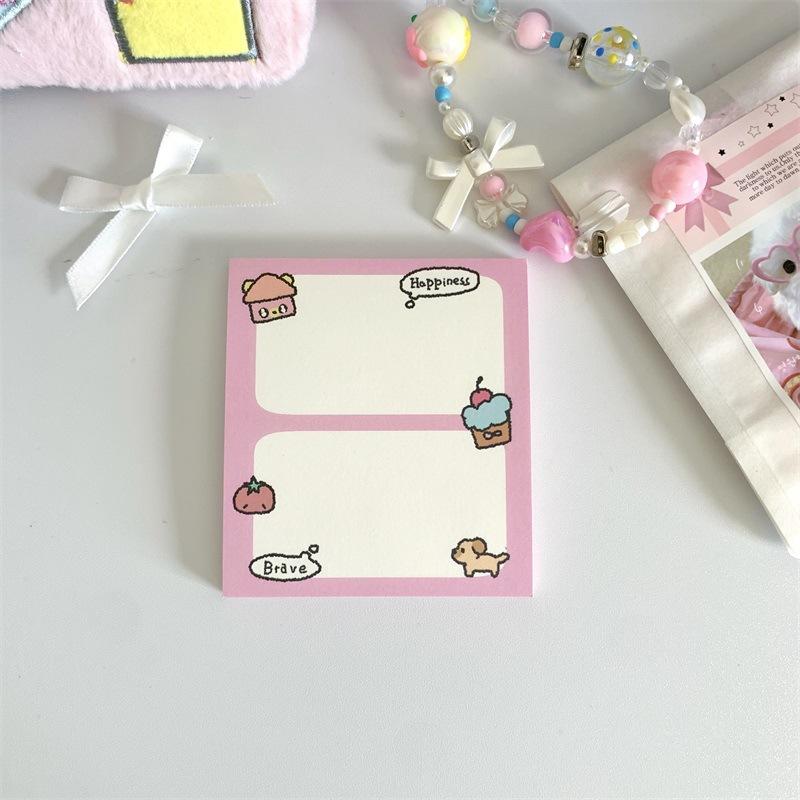 MINKYS 50 Sheets Kawaii Star Memo Pads Paper To Do List Journal Note Paperlaria DIY Material Stationery