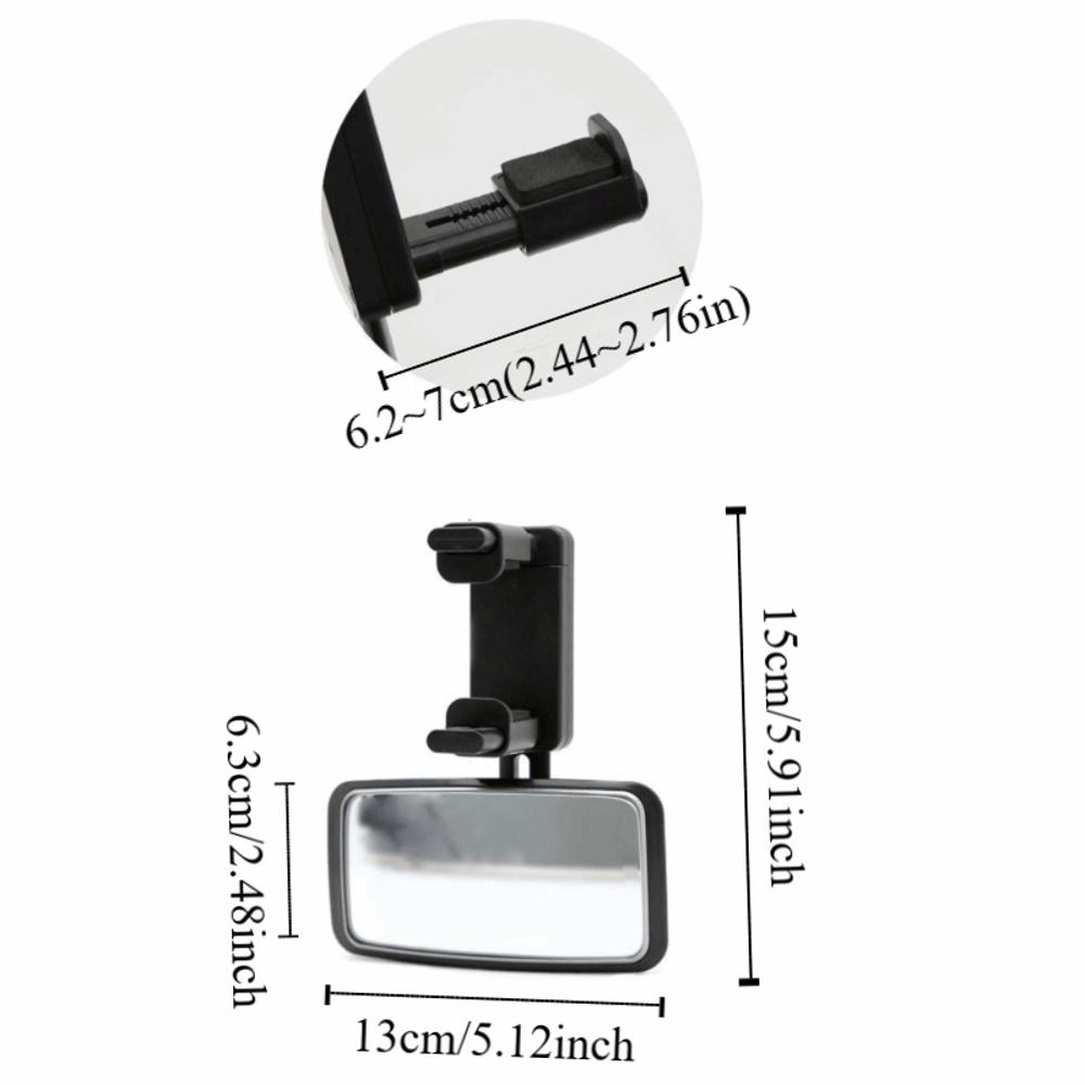 Adjustable Car Baby Observing Mirror 360-Degree Rotation Car Auxiliary Mirror  Kids