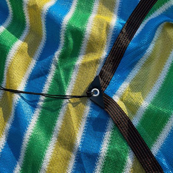 6/8/10/12/14/15/16-Feet Trampoline Sunshade Cover UV Resistant Waterproof Weather-resistant 6-12 Poles Trampoline Canopy Sun Protection Top Cover