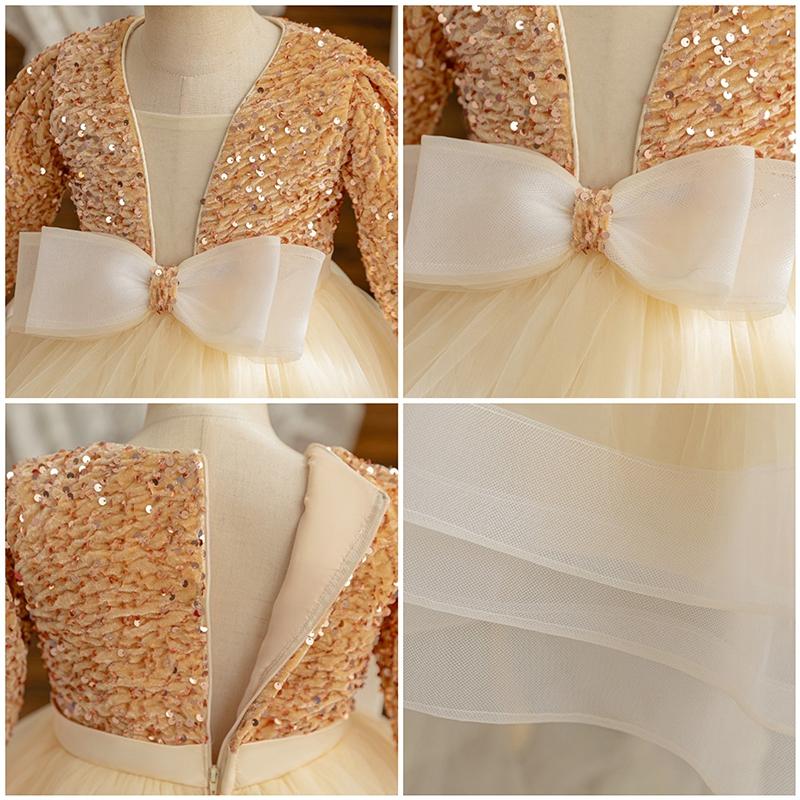 4-11 Years Kids Girls Formal Dresses