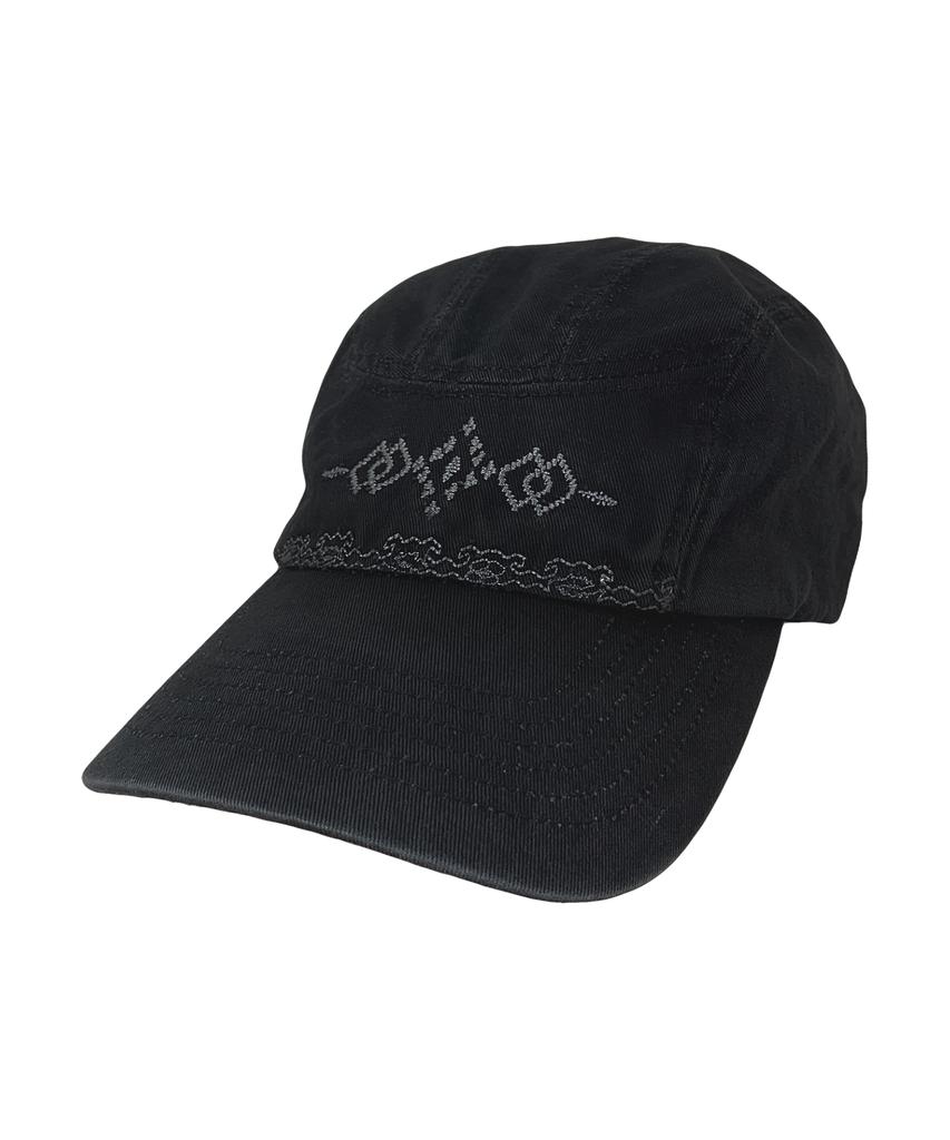 THE COLDEST MOMENT Tcm Ethnic 3 Panel Cap (Black)