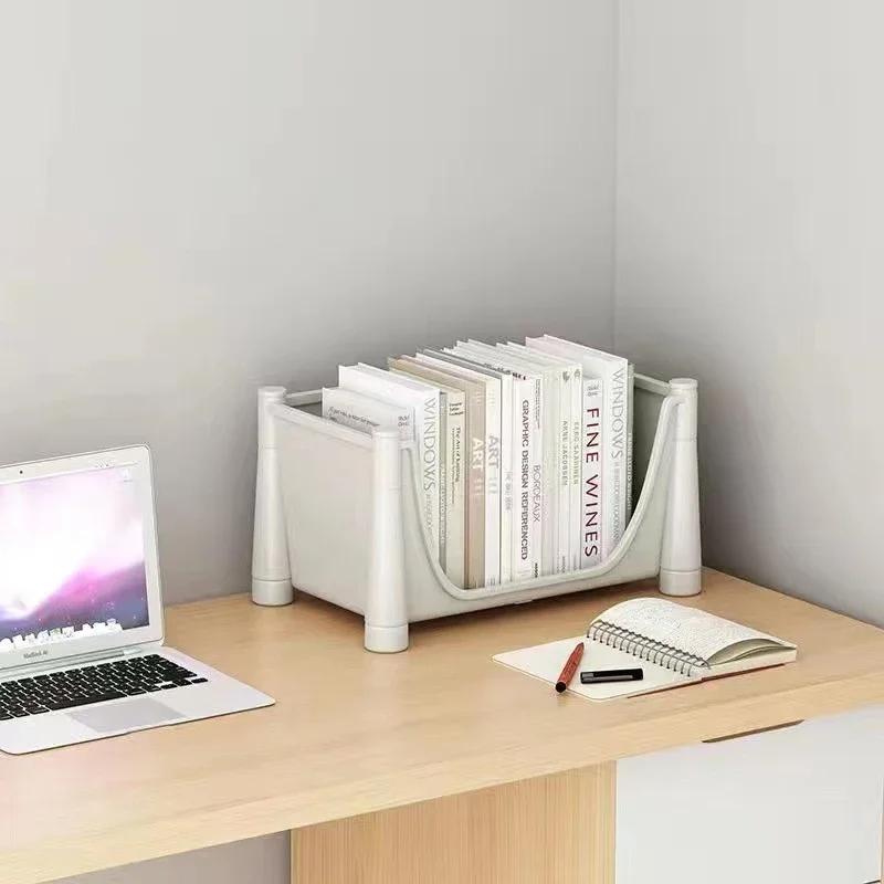 

Trolley Bookshelf Movable Bookshelf Mobile Kitchen Storage Rack Multi-Layer Storages Shelve With Wheels Snack Cart Storage Rack