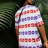 FILA Drop Shoulder Sleeve T Shirt Men's Standard White F51M128154F-WT