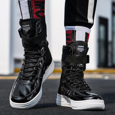 Baskets homme automne et hiver nouvelles chaussures de sport chaussures décontractées chaussures montantes chaussures de skate