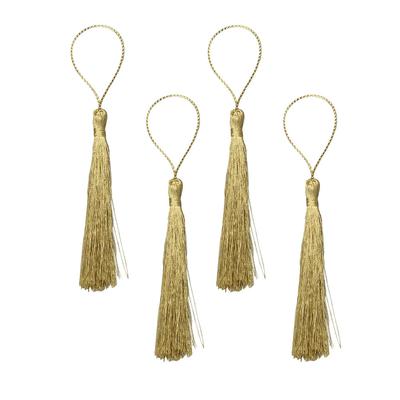 100Pcs 13Cm Silky Tassels Handmade Decorative Tassel for DIY Jewelry Accessories Craft Projects Home Decorations Party Favors