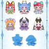 Cute Vinyl Plush Figures, Take A Of Bear Series Plush Doll, Kawaii Collectible Toys Figure Mystery Box For Birthday Gifts, Single Box