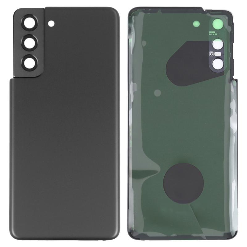 

Для Samsung Galaxy S21 4G/5G Корпус Кришка батарейного відсіку Задня кришка Запчастини для заміни з кришкою кільця камери (без логотипу) Dark Grey