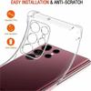 Shockproof Clear Cover For Samsung Galaxy S26 Ultra S23 S24 S21 S22 S23 S24 S25 Plus S20 S21 FE 5G Back Soft Case