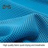 Cooling Towel with Storage Box Quick Dry Mesh Cool Towel Portable Gym Sweat Towel for Extreme Heat Yoga Running Hiking Fitness