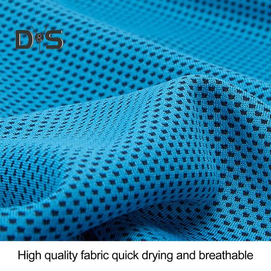 Cooling Towel with Storage Box Quick Dry Mesh Cool Towel Portable Gym Sweat Towel for Extreme Heat Yoga Running Hiking Fitness