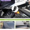 Carbon Fibre Vinyl Wrap Sticker Self-Adhesive Car Door Sill Protector with Scraper Anti Scratch Protective Film for Car Body