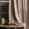 1 Stück NAPEARL Präzisions-Verdunkelungsvorhang 70% Verdunkelung Unifarbener Fensterbehang für Wohnzimmer Schlafzimmer Heimdekoration