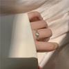 Unique Design Stylish Silver Plated Finger Ring For Women Adjustable And Trendy