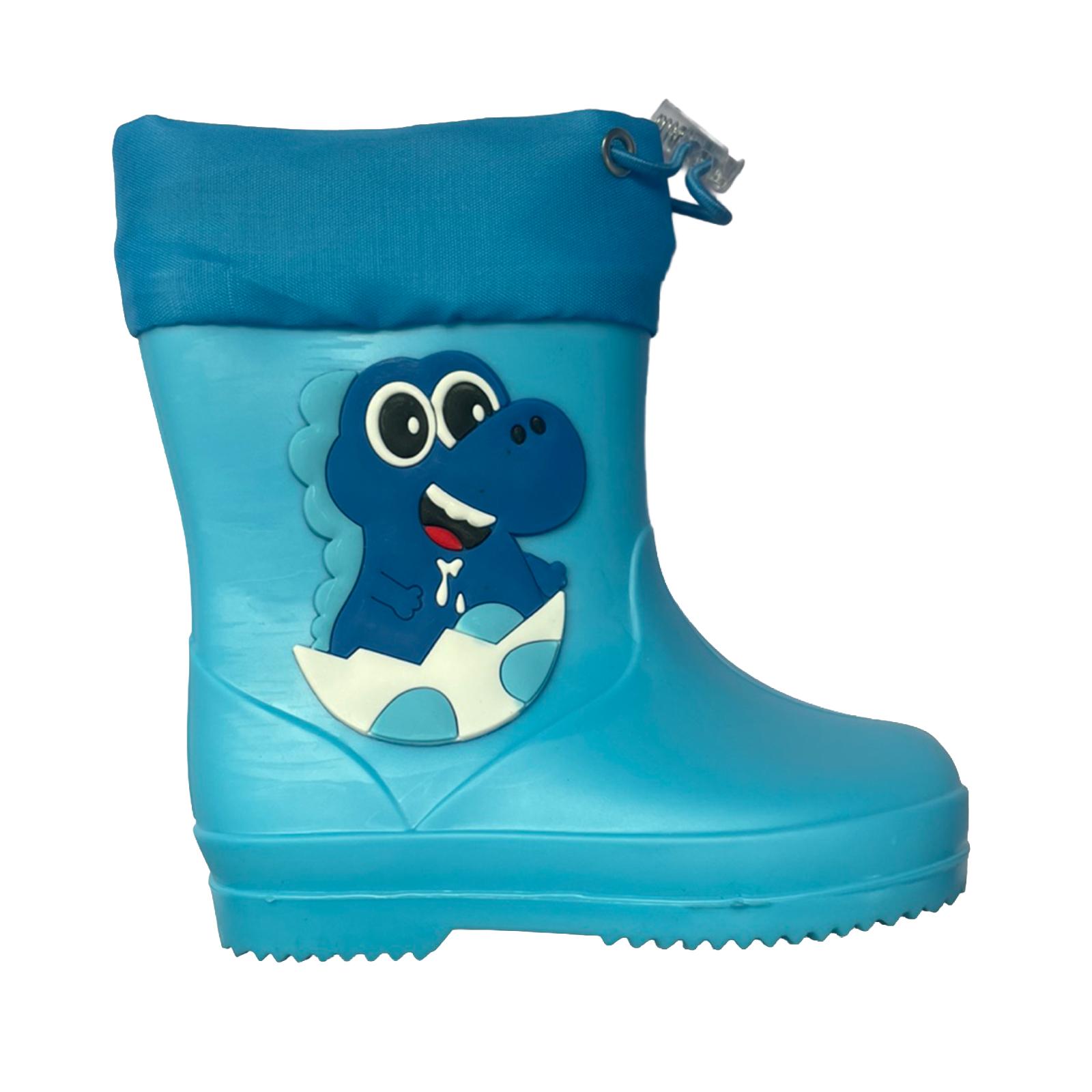 

Children s Waterproof Rain Boots with Anti-Slip Sole and Adjustable Drawstring Closure for Outdoor Use Durable Lightweight Design 24 синий