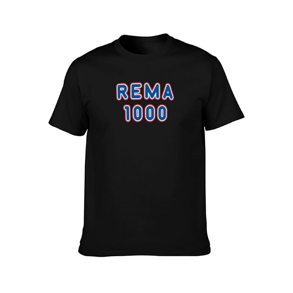REMA 1000 T-Shirt Cotton T Shirts High Quality T Shirt Man Plain T-Shirt