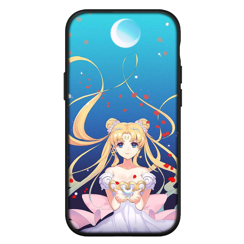 Cover for iPhone 17 16 15 Xiaomi Poco Redmi Note 14 13 12 11 Pro Max 9 16e Samsung Galaxy S25 S24 S23 OPPO Huawei Sailor Moon Cute Cat Phone Case