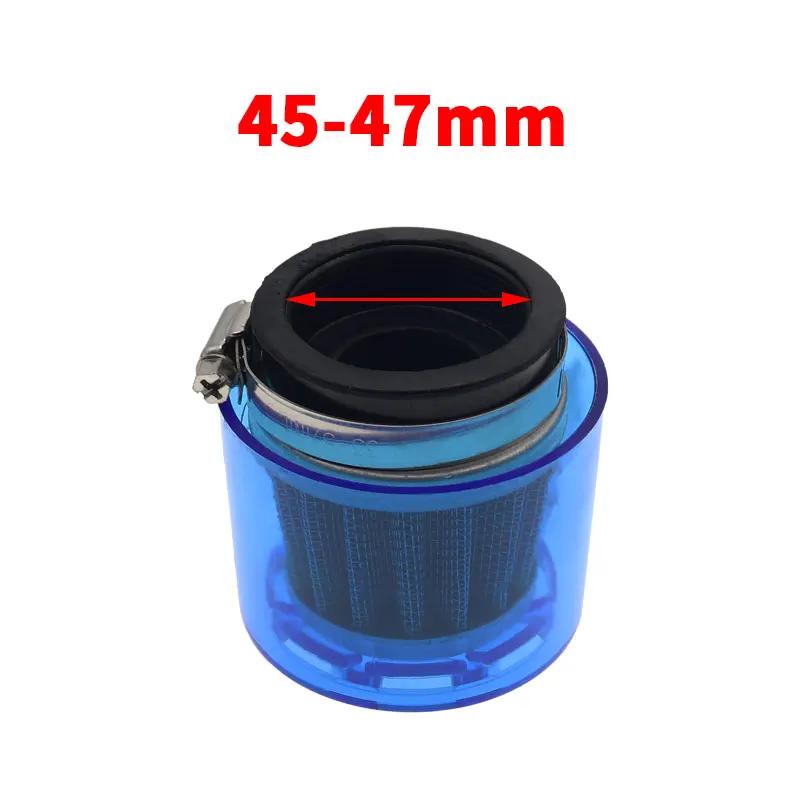 28/32/35/38/42mm Universell Blå/Röd Motorcykel Motorcykel Luftfilter Rengörare 50cc 110cc 125cc ATV PIT Dirt Bike Stänksäker