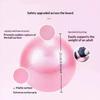 Anti Burst Mini Yoga Ball Thick Soft Non Slip Surface For Pilates Core Training Waist Shaping Home Gym Daily Workout