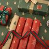 20/10 PCS Merry Christmas Gifts Wrapping Paper 2025 New Year Party Gifts Packaging Decoration Classic Patterns DIY Crafts Paper
