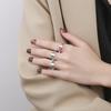 Lindon Classic Copper Alloy Ring Ladies Jewelry Wedding Promise Party Gift
