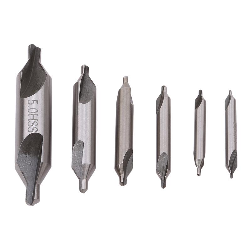 Bit Combined Lathe Mill Center Drill Tackle Kits Set HSS Titanium Coated