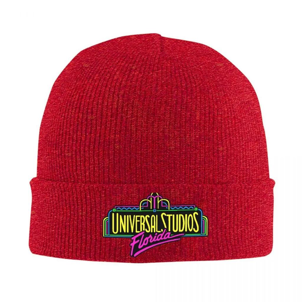 Universal Studios Florida V2 Warm Knitted Cap Hip Hop Bonnet Hat Autumn Winter Outdoor Beanies Hats for Unisex Adult