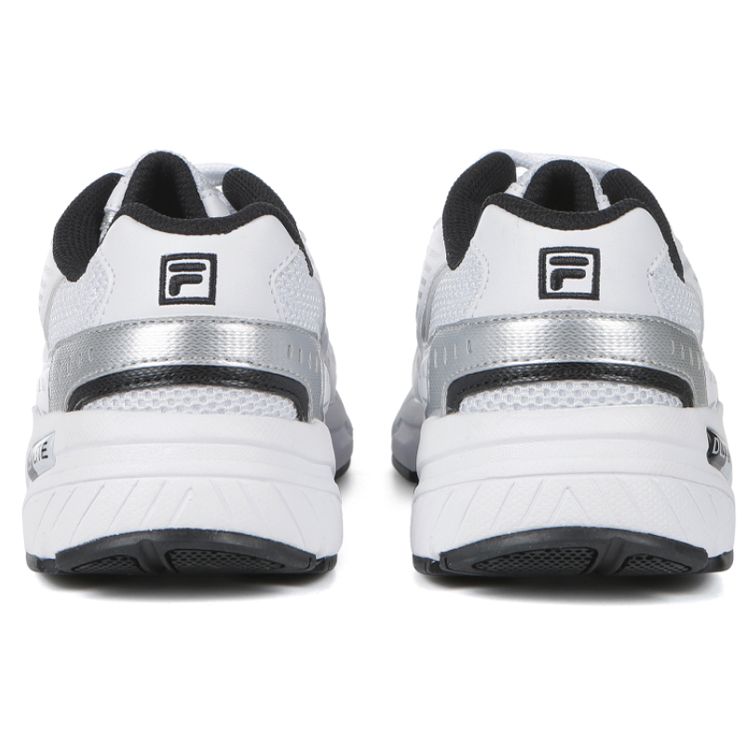 Fila Comfortable Shock Absorbing Lightweight Low Top Running Shoes Unisex Sneakers White 1RM01504_112