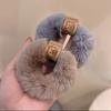 2/3PCS New Soft Plush Hair Rope Korean Thick High Elastic Bear Hairband Braiding Hair Accessories Ponytail Headwear Scrunchies