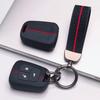 Silicone Key Fob Cover with Keychain for Chevrolet Cruze Aveo Orlando Captiva Spark for Opel Astra J Insignia Corsa D/E Antara Zafira Mokka, 3-button