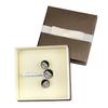 Borzoi, Russian Hunting Sighthound, Russian Wolfhound - cufflinks and tie with your photo, a suit decoration, men's jewelry from the Art-Dog brand.