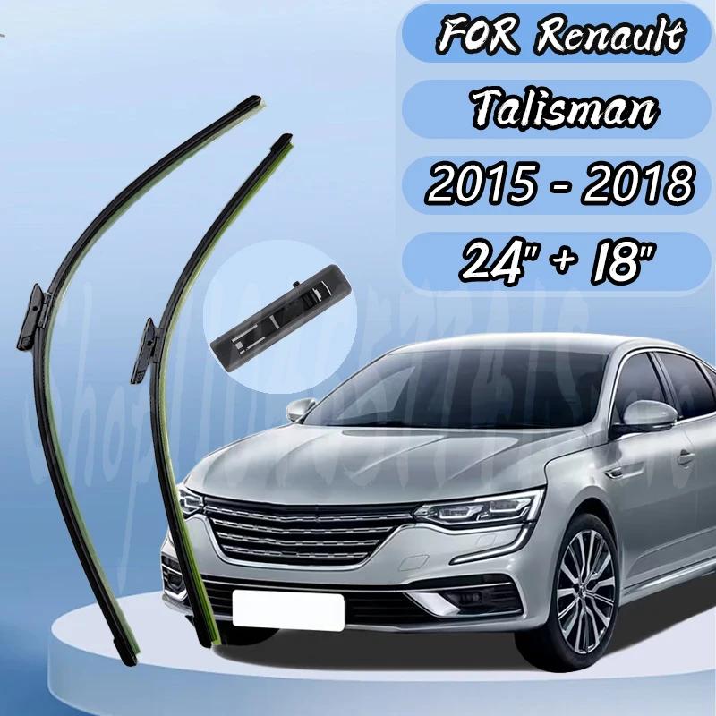 

Car Wiper For Renault Talisman 2015-2018 Front Wiper Blades Windscreen Wipers Windshield Auto Accessories 24 +18