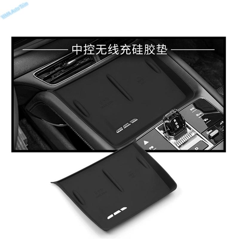 Car Central Console Wireless Charging Silicone Protective Pad Accessories Cover Fit For BYD Sealion 7 Sea lion 07 EV 2024 2025