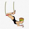 Circus Train Iron On Heat Transfer Printing Vinyl Patches Sticker for Clothes DIY Appliques Washable Patches