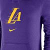 Nike X NBA Los Angeles Lakers 2023-24 Season City Edition Funnel Neck Hoodie Women Hoodies Purple DZ0392-504