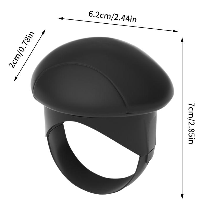 

Универсальная ручка-крутилка для рулевого колеса, экономящая усилия, усилители рулевого управления одной рукой, вращение на 360 градусов, нескользящие автомобильные аксессуары чёрный