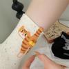 Funny Cotton Socks with Balls Cartoon Animal Socks Breathable Soft Cotton Socks Novelty Gifts for Cat Lovers