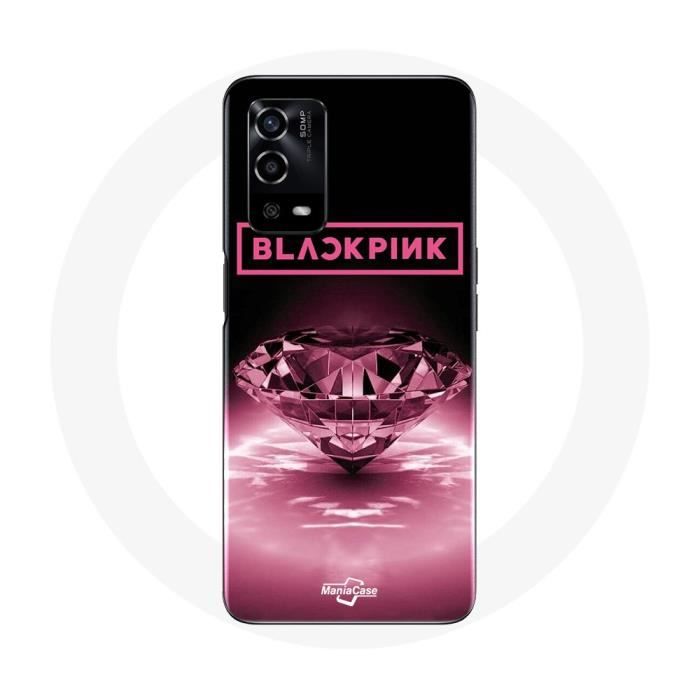 Coque pour Oppo A55 4G Wallpaper diamante Blackpink Kpop Logo Rose - Maniacase