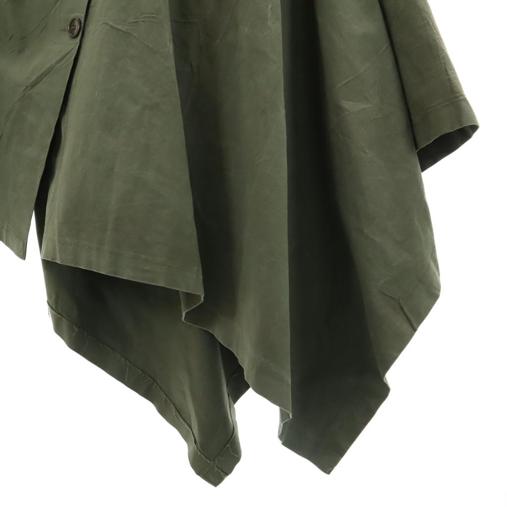 DUTCH ARMY 70s Vintage Sniper military poncho khaki Men's Used