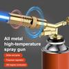 /Portable Welding Gas Torch Flame Nozzle Butane Burner Outdoor Camp BBQ Lighter Flamethrower Kitchen Supplies Welding Equipment