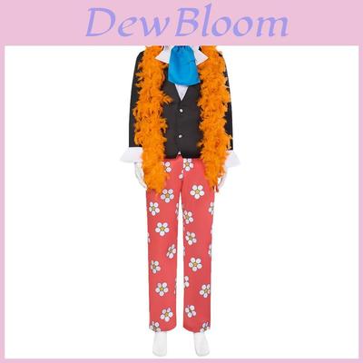 One Piece Brook Cosplay Costume With Polyester Fabric For Anime Conventions
