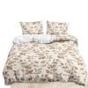 Bed Three-Piece Plant Floral Kit Pastoral Quilt Cover Two-Piece Bedroom