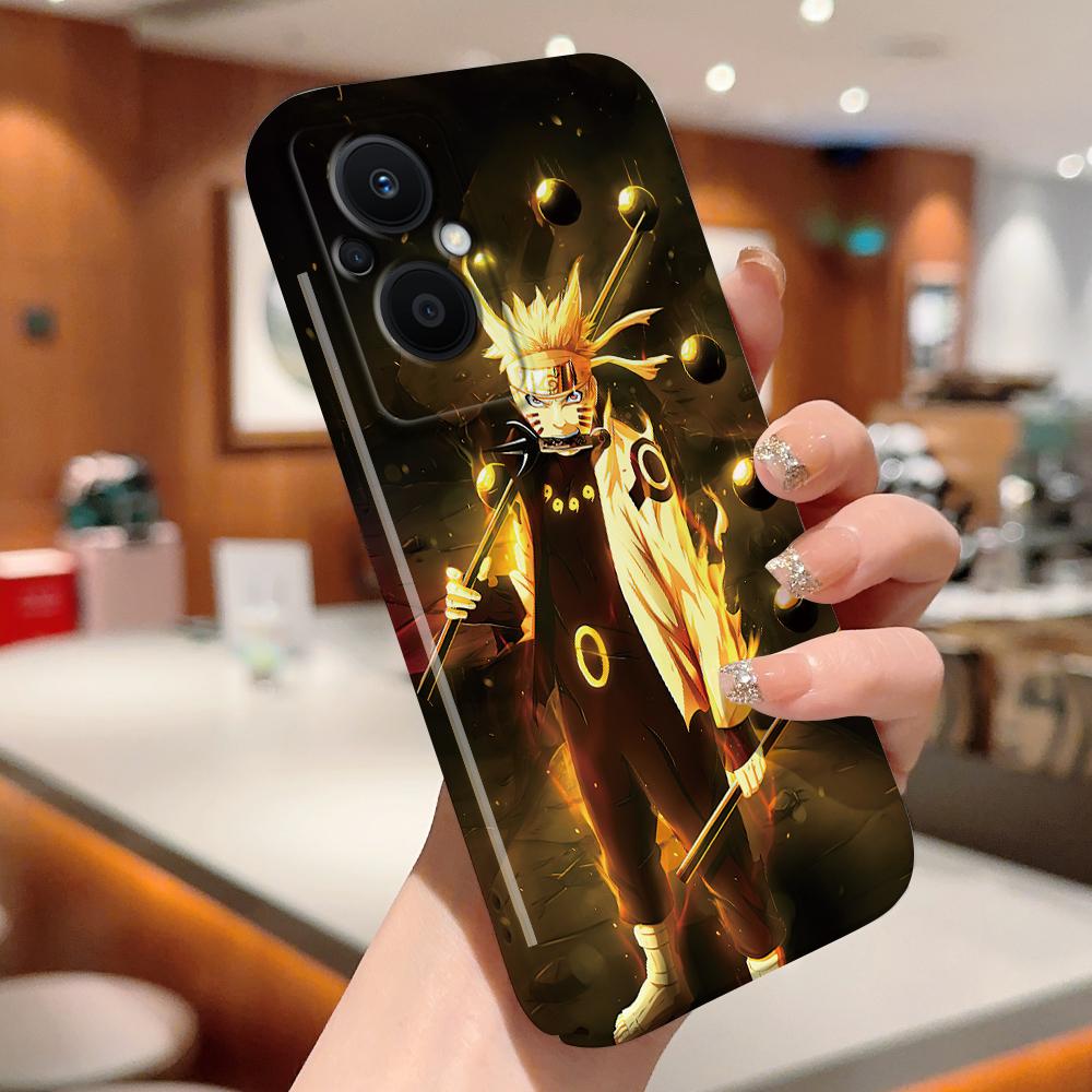 Capa de Celular Filme Tudo-incluído Design de Moda Desenho Animado Capa Dura Cobertura Total Proteção da Câmera para OPPO A60 A96 Reno12 Realme C53 C75