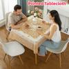 Oil-proof Waterproof Square Tablecloth Anti-Scald Washable Printed Table Cover Oil Resistant Anti Slip Table Mat Tea Table