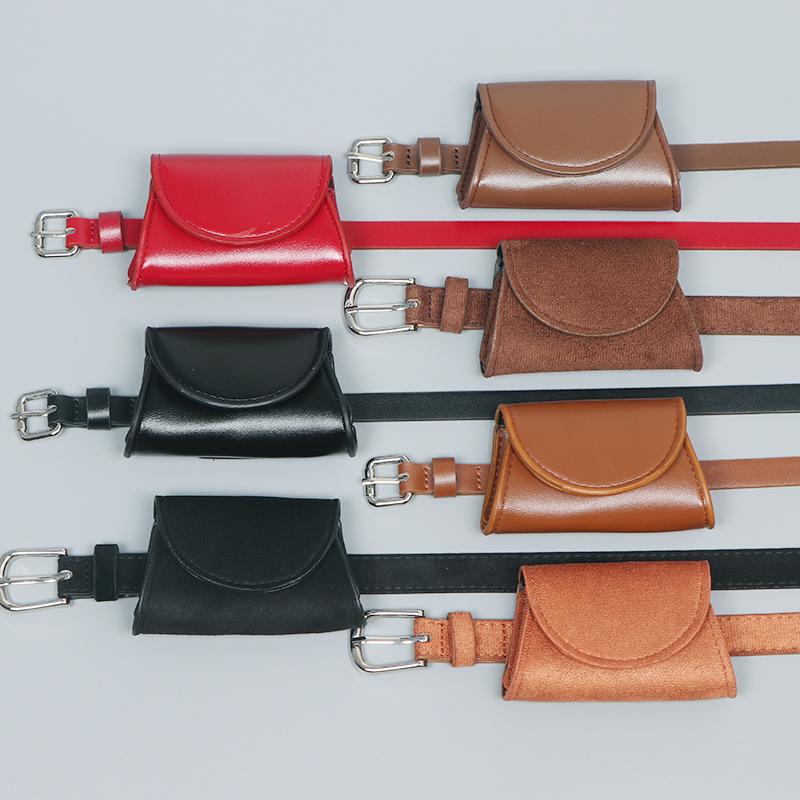 Korejská retro ledvinka: Dámská Mini Ledvinka, Kapsička na Mince & Držák na Klíče - Nové Doplňky 2025