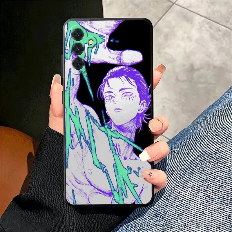 A-Attack On T-Titan Eren Yeager Soft Phone Case for Samsung A17 A37 A57 A16 A26 A36 A56 A15 A25 A35 A55 A14 A24 A34 A54 A13 A23