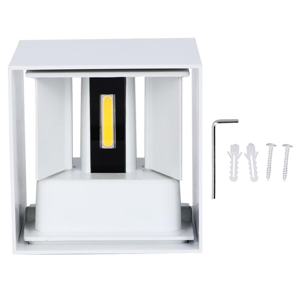 Aluminum LED Wall Lamp Warm White 3000K Wall Lamp Modern LED Wall Sconce Bathroom