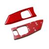 Pentru LEXUS IS250 300 350 2006-2012 Accesorii auto Interior Fibră de carbon Start Cercle TRC Comutator Wait Red Stickers