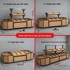 Creative Multilayer Fruit & Vegetable Display Rack for Supermarkets