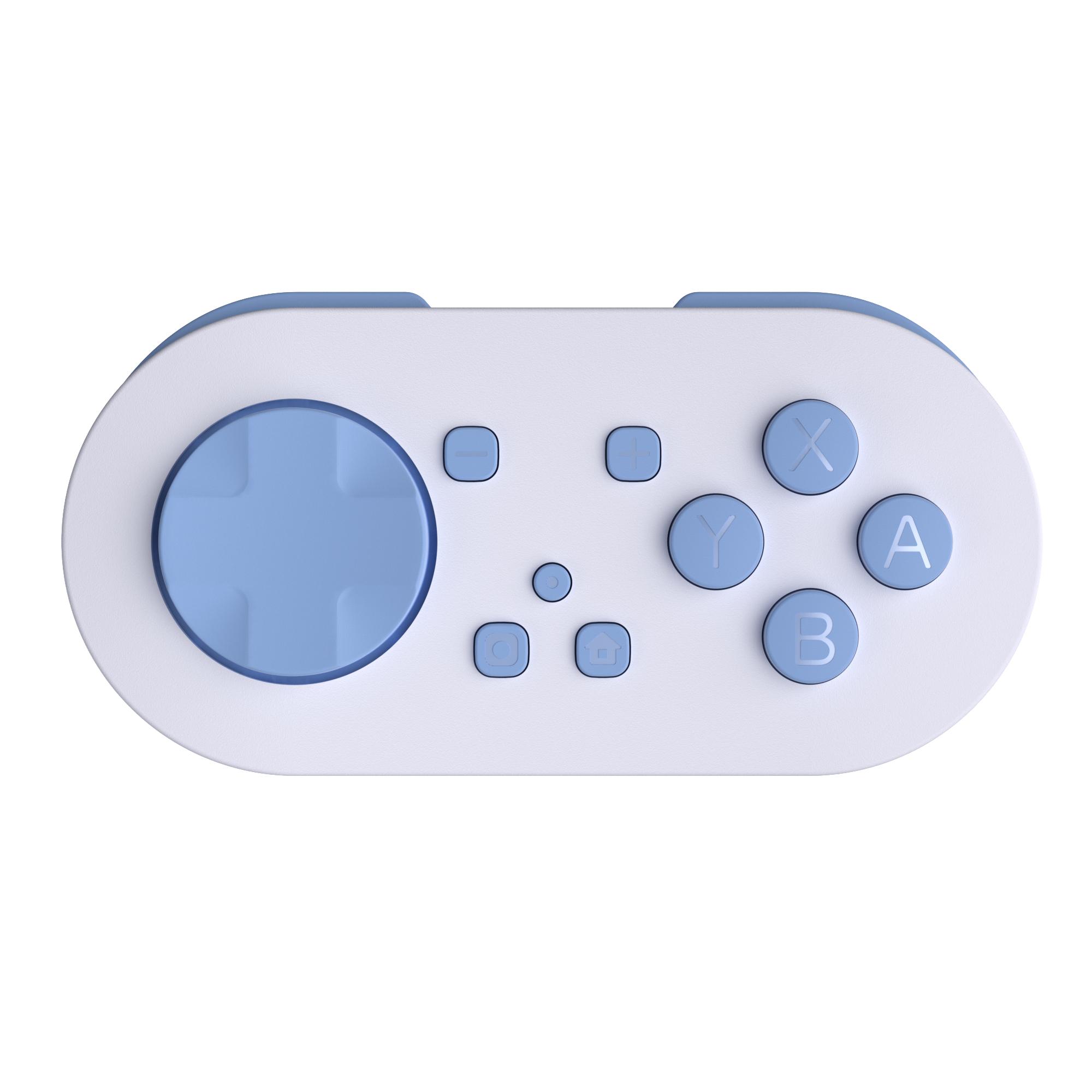 

Беспроводной мини-контроллер LinYuvo для Switch&Lite&OLED, Windows, Android и MacOS со светодиодной подсветкой KS54 синий